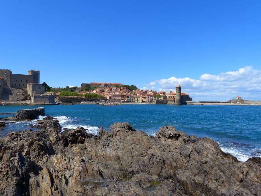Collioure Appart En Bord De Mer Plage A 50M Clim Garage Location Du Samedi Au Samedi 외부 사진
